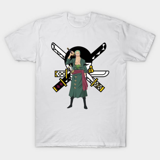 Roronoa Zoro T-Shirt by YeSNoWart